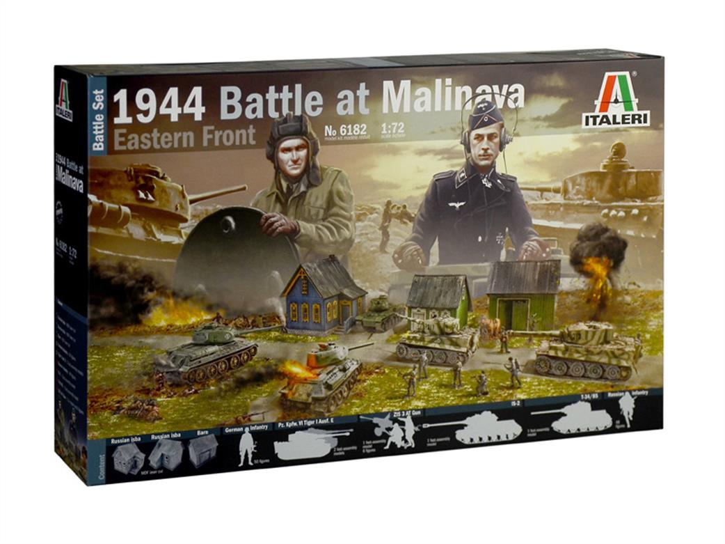 Italeri 1/72 6182 1944 Battle of Malinava Battle Set