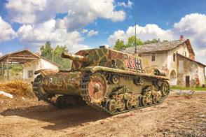 Italeri 6569 Semovente M42 tank kit