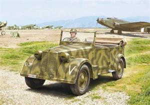 Fiat 508 CM Coloniale staff Car with Crew Glue and paints are required
