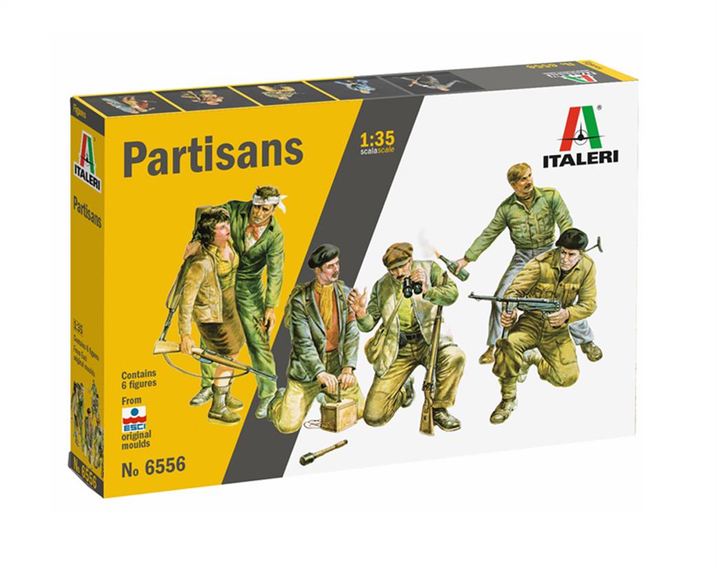 Italeri 6556 Partisan Soldiers kit 1/35