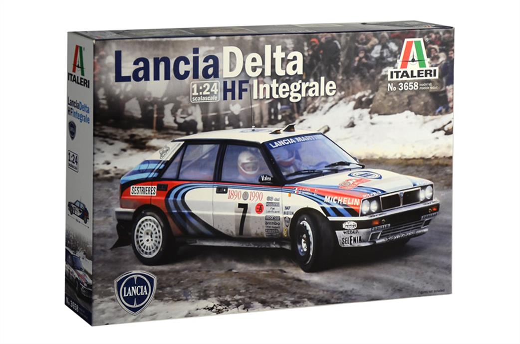 Italeri 1/24 3658 Lancia Delta HF Integrale Kit