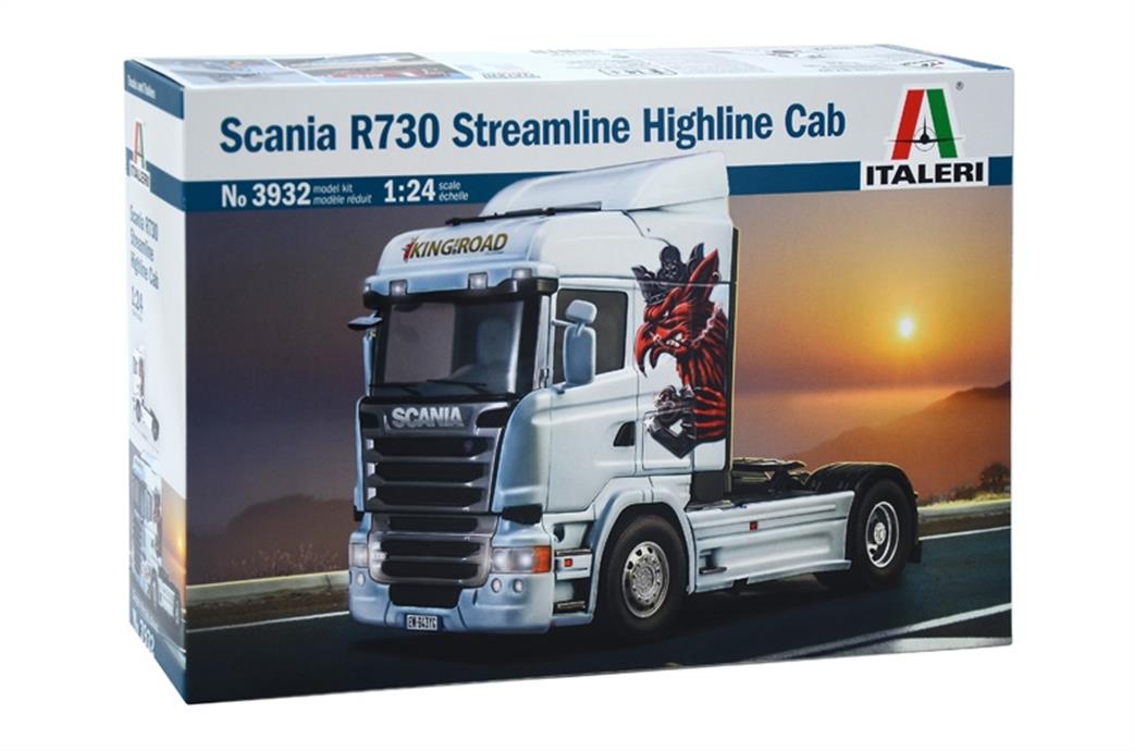 Italeri 1/24 3932 Scania R730 Streamline Highline Cab Kit