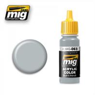 MIG Productions 063 Pale Grey PaintHigh quality acrylic paint. French camouflage colour 1916 - 1940 also suitable for  sci-fi models