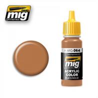 MIG Productions 064 Brown Earth PaintHigh quality acrylic paint. French camouflage colour 1916 - 1940 also suitable for replicating new leather
