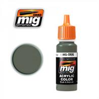 MIG Productions 066 IDF Sinai Grey '82 PaintHigh quality acrylic paint. Israeli Defence Force  camouflage colour since 1982 also suitable for replicating dark stones