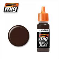 MIG Productions 085 NATO Brown PaintHigh quality acrylic paint. Authentic NATO brown colour for modern vehicles and camouflage