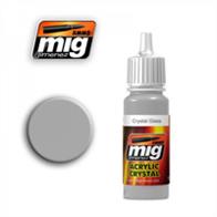 MIG Productions 094 Crystal Glass PaintSpecial high quality acrylic paint to obtain the finish of a glass surface easily. Suitable for dials, bulbs and crystals.
