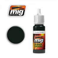 MIG Productions 095 Crystal Smoke PaintSpecial high quality acrylic paint to obtain the finish of a glass surface easily. Suitable for dark bulbs and periscopes.