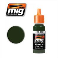 MIG Productions 932 Russian Base PaintHigh quality acrylic paint. Russian 4BO modulation. Vegetation