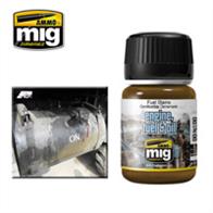 MIG Productions 1409 Enamel Nature Effect - Fuel StainsEnamel Nature Effect 35ml JarLight amber coloured effect that dries with a satin finish.