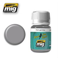 MIG Productions 1600 Enamel Panel Line Wash - Light GreyEnamel Panel Line Wash 35ml JarWash for aircraft painted in white or very light grey.