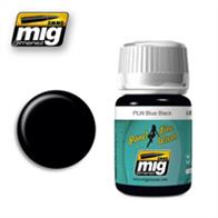 MIG Productions 1617 Enamel Panel Line Wash - Blue BlackEnamel Panel Line Wash 35ml JarPerfect panel wash for dark shades on metallic surfaces such as jet engines.