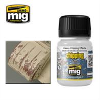 MIG Productions 2011 Chipping Effect Fluid35ml JarOdourless fluid to create the effect of heavy chipping on paintwork