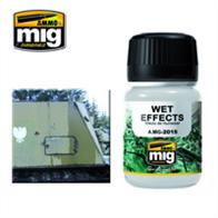 MIG Productions 2015 Wet Effects Fluid35ml JarOdourless fluid to create a heavy chipping effect on models
