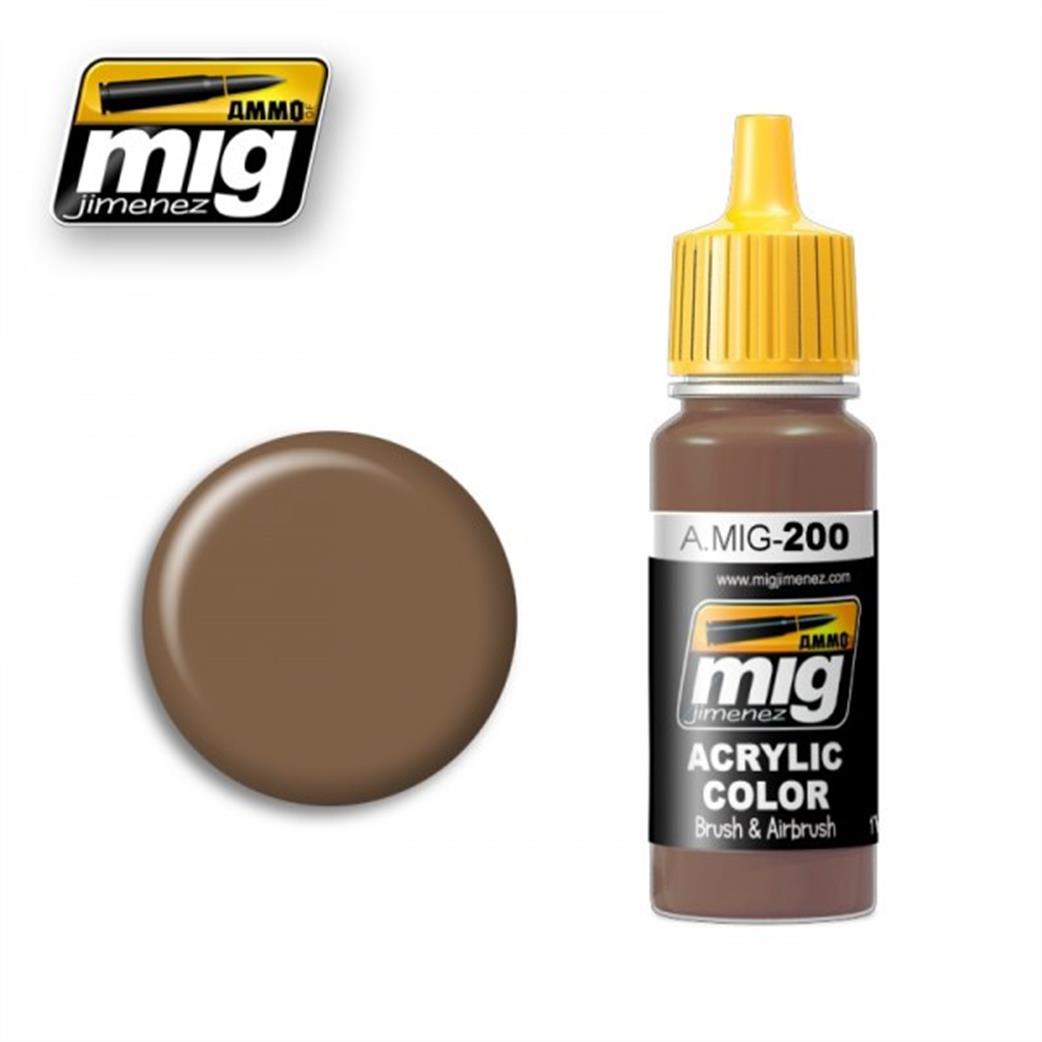 Ammo of Mig Jimenez A.MIG-200 200 Middlestone Acrylic Paint