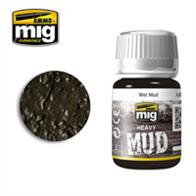 MIG Productions 1705 Muds and Splashes Enamel - Wet MudTextured Enamel Medium perfect for creating acumulations of mud and earth. 35ml Jar