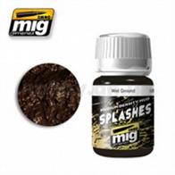 MIG Productions 1755 Muds and Splashes Enamel - Wet GroundTextured Enamel Medium perfect for creating acumulations of mud and earth. 35ml Jar