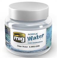 This product has been specifically formulated to realistically represent any kind of water, such as oceans, rivers, lakes, waterfalls and even icy surfaces. This reference has The transparent colour of the most crystalline waters.