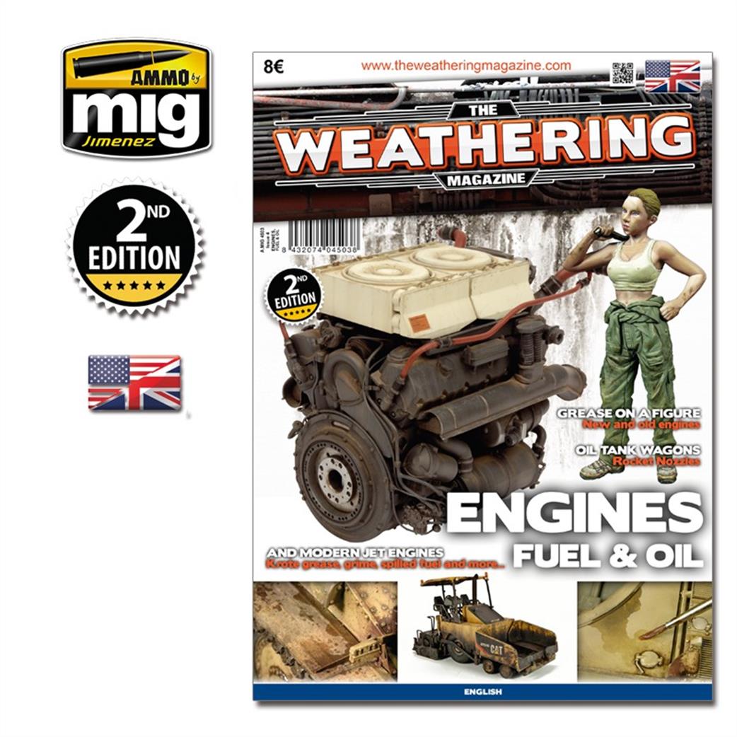 Ammo of Mig Jimenez  A-MIG-4503 Weathering Guide 3 - Engines, Fuel & Oil
