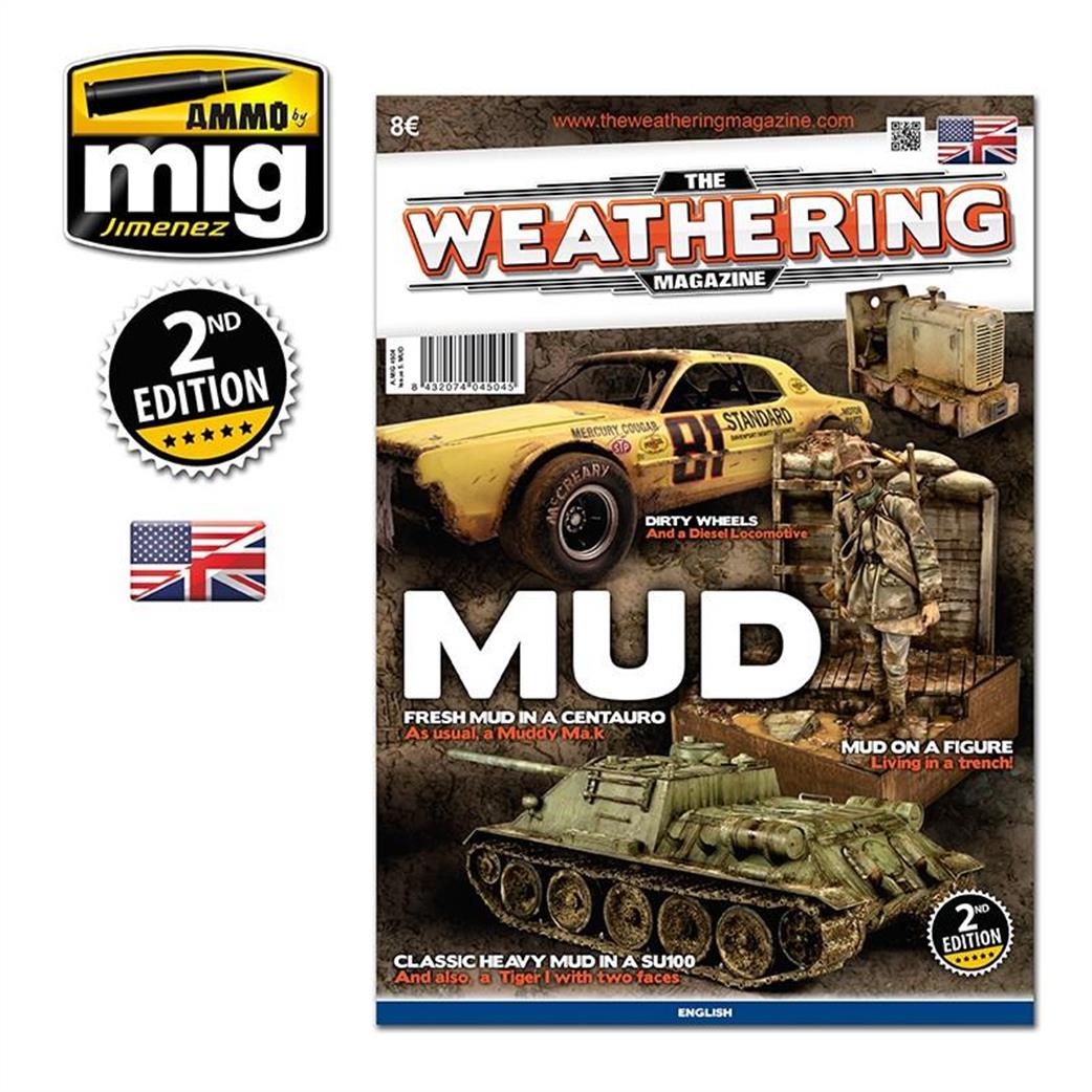 Ammo of Mig Jimenez  A-MIG-4504 Weathering Magazine Guide 5 Mud