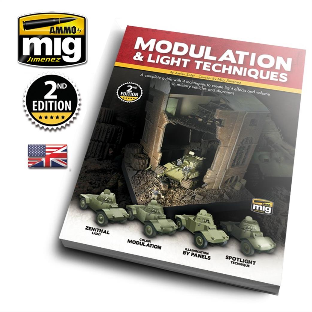 Ammo of Mig Jimenez  A-MIG-6005 Guide - Modulation & Light Techniques