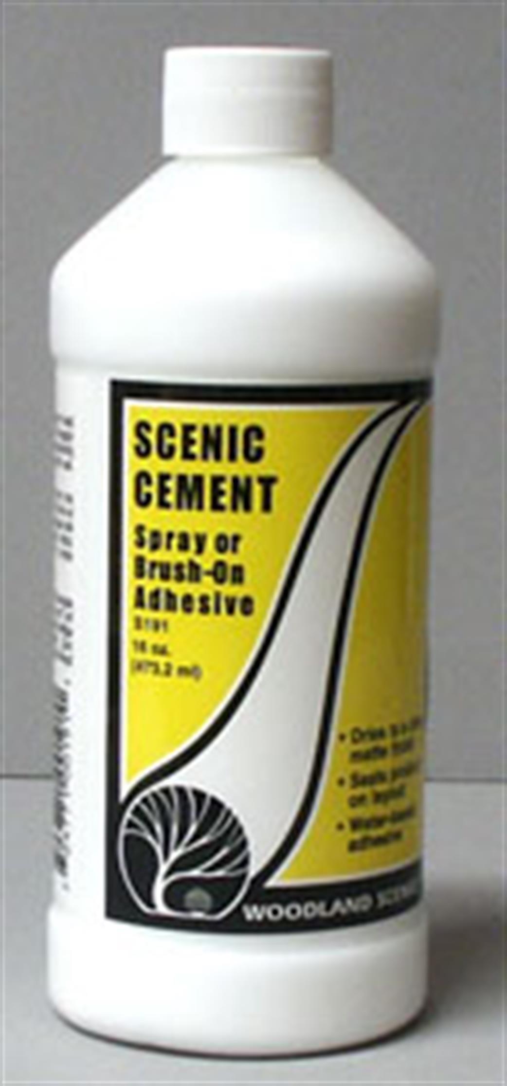 Woodland Scenics  S191 Scenic Cement 16 fl oz Bottle