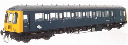 A highly detailed O gauge model of the Gloucester RCW built single car BR class 122 diesel multiple unit trains. 20 of these double-ended single car units were built in 1958 for branch lines with light off-peak traffic and frequent shuttle services services. Initially allocated to the Western region the class later dispersed across the country, The cars proved very flexible, being able to operate in multiple with other DMUs to add capacity as a substitute for a motor car and towards the end of their service many were used for driver route learning/refresher duties. 8 units have been preserved.Model finished as car number 55003 in the standard BR plain blue livery.
