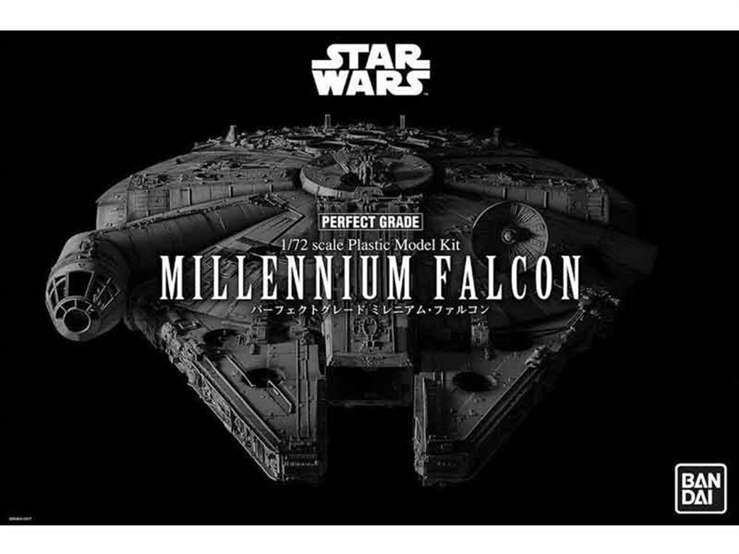 Bandai 1/72 01206 Millennium Falcon Perfect Grade Plastic Kit from Star Wars