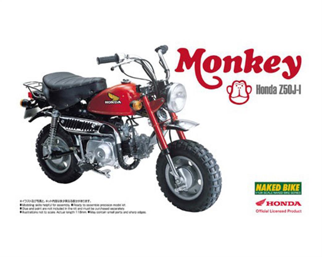 Aoshima 1/12 06167 Honda Monkey Z50 Motorcycle Kit