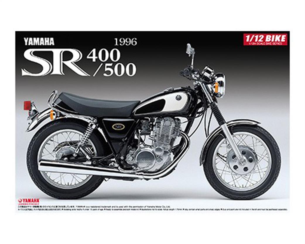 Aoshima 1/12 05169 Yamaha SR400/500 1996 Motorcycle Kit