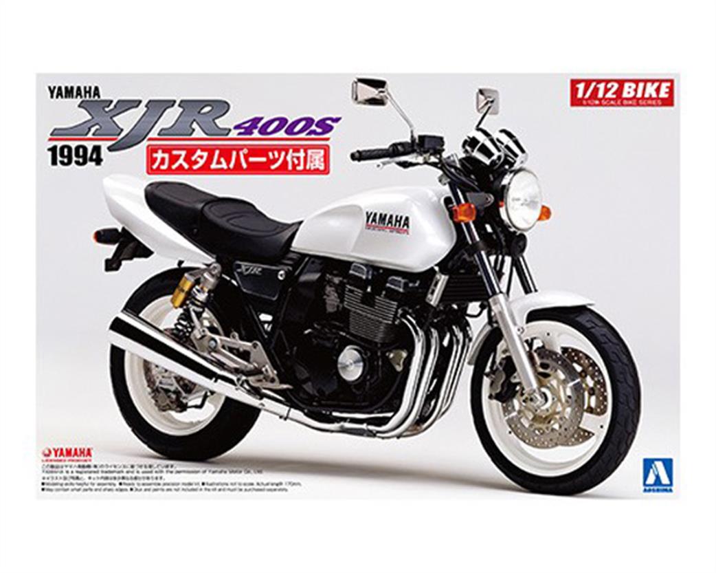 Aoshima 1/12 05326 Yamaha XJR400R Motorbike Kit with Custom Parts