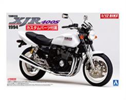 Aoshima 05326 1/12th Scale Yamaha XJR400R Motorbike Kit with Custom Parts