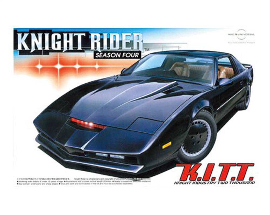 Aoshima 06377 Knight Rider Season 4 K.I.T.T. Plastic Kit 1/24