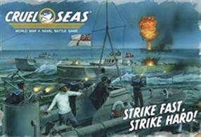 The Cruel Seas Starter Set contains everything you need to command your MTB or S-boat flotilla in this fast-paced 1/300th scale tabletop game of naval skirmishing.
