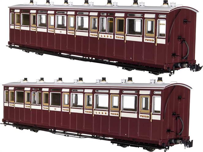 Highly detailed 7mm scale 16.5mm gauge model of Lynton and Barnstaple Railway coach No.11, one of the third class compartment coaches, much favoured during the colder winter months!Model finished in Lynton &amp; Barnstaple Railway maroon &amp; cream livery.Expected Autumn/Winter 2022/23