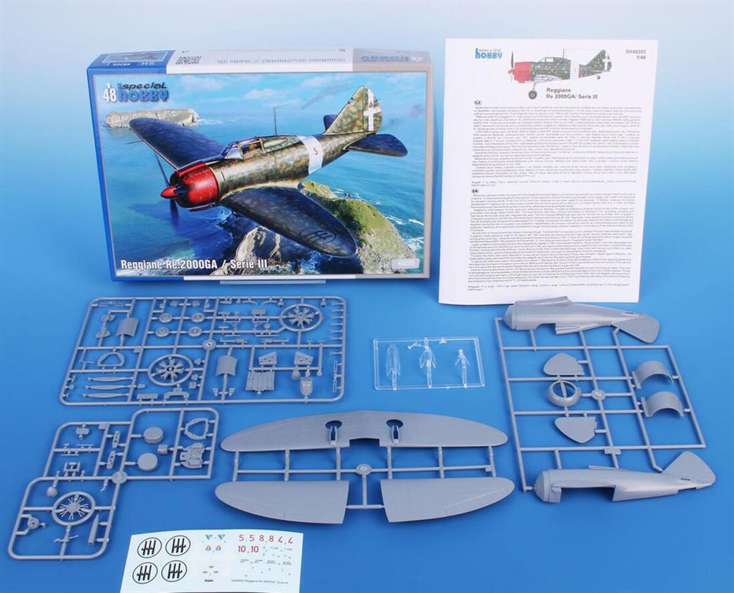 Special Hobby 1/48 SH48205 Reggianne Re: 2000 GA Italian WW2 Fighter Plastic Kit