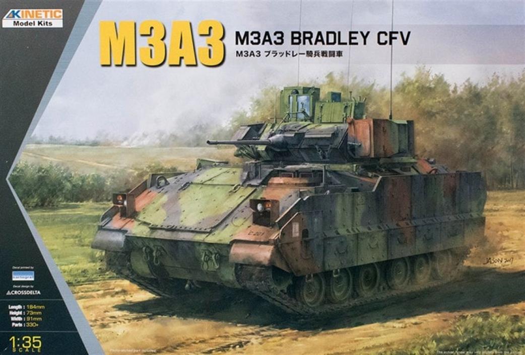 Kinetic Models 1/35 K61014 US M3A3 Bradley CFV Kit