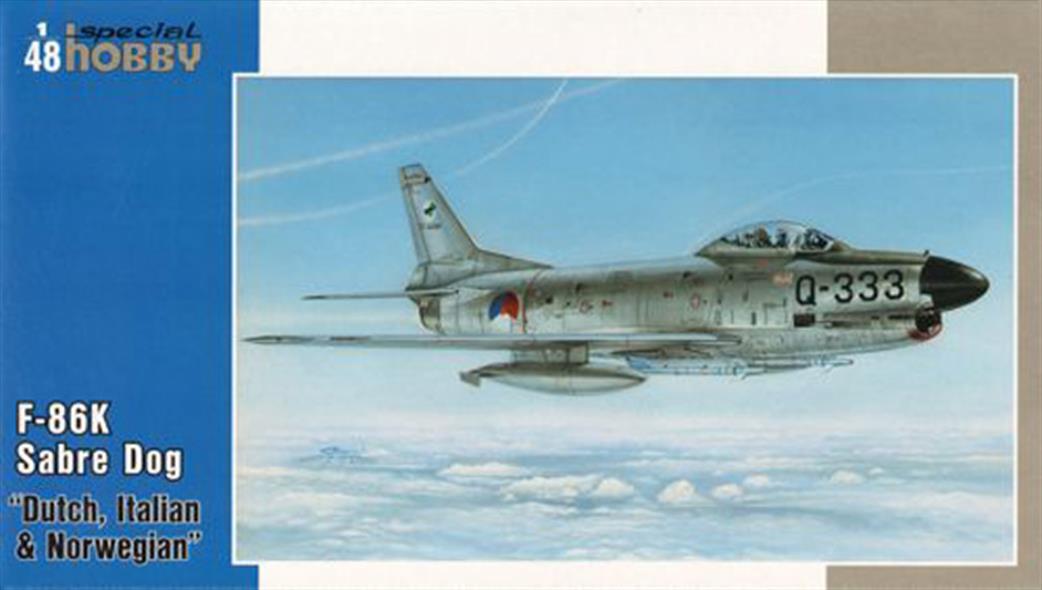 Special Hobby 1/48 SH48123 F86K Sabre Dog Jet Fighter