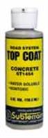 Top coat paint in concrete colour, ideal for concrete roads and parking areas. Also useful for painting concrete buildings. A thin plaster surface (eg. Smooth It) may be required to obtain consistant results when painting plastic surfaces.