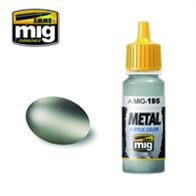 Silver metallic acrylic paint.These are high quality acrylic paints.