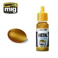Brass Metallic Acrylic paintThese are high quality acrylic paints.