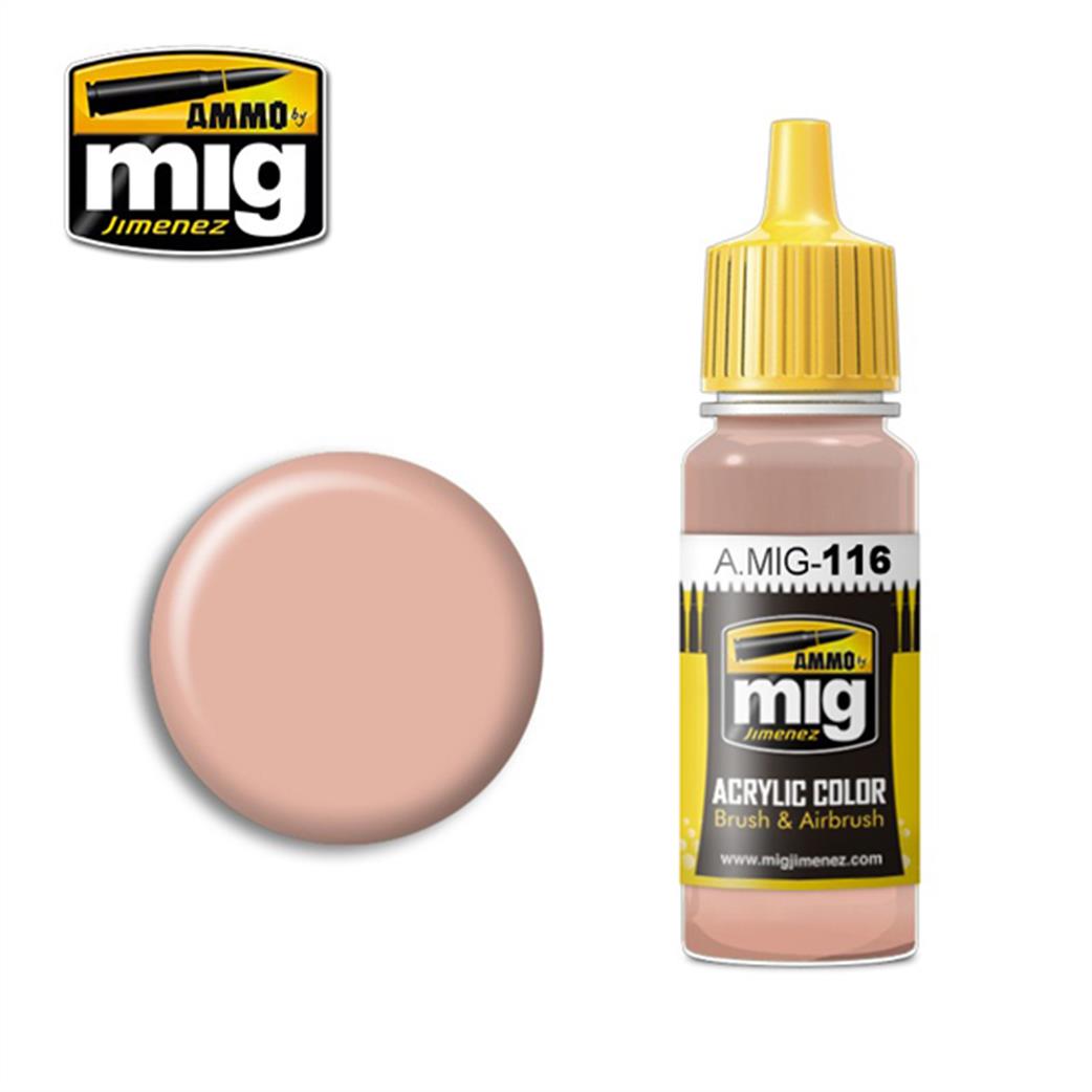 Ammo of Mig Jimenez  A.MIG-116 116 Basic Skin Tone acrylic paint
