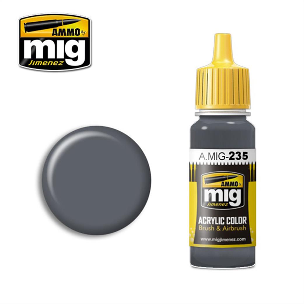 Ammo of Mig Jimenez  A.MIG-235 235 FS-36152 Grey acrylic paint