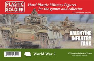 Three models in the box for just £18.95. Contains options to build Mk II, III or Mk IX versions and has British and Soviet commander figures