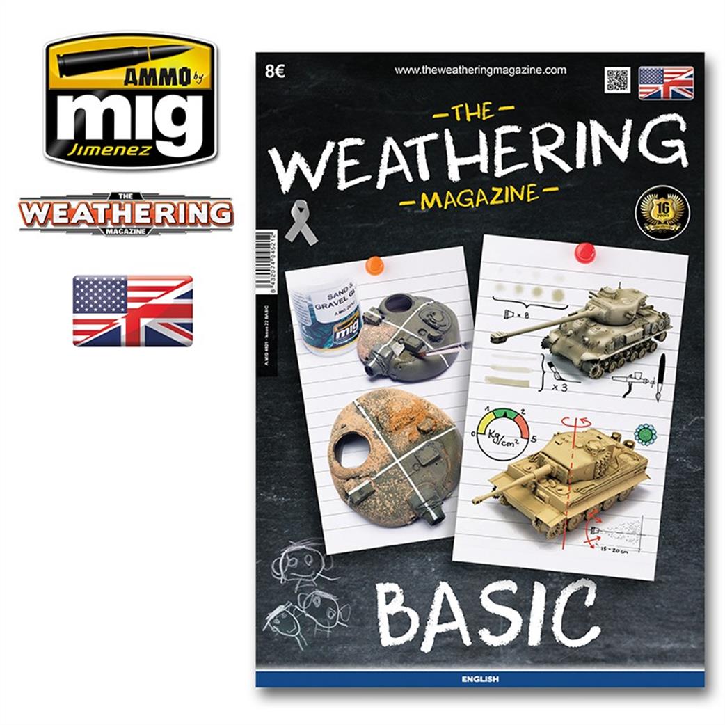 Ammo of Mig Jimenez  A-MIG-4521 The Weathering Guide Basic Magazine