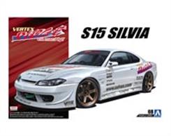 Vertex Nissan S15 Silvia Tuned Version Car KitGlue and paints are required to assemble and complete the model (not included)