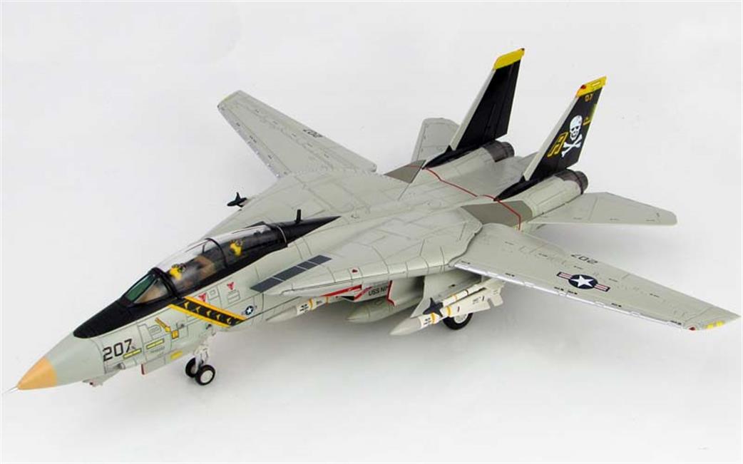 Hobby Master 1/72 HA5219 Grumman F-14A Tomcat 160406, VF-84 Jolly Rogers, US NAVY, 1986