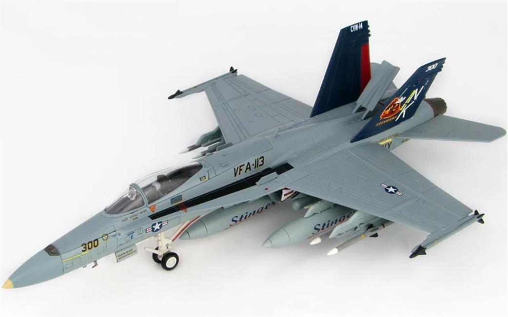 Hobby Master 1/72 HA3540 McDonnell Douglas F/A-18C BuNo164682, VFA-113, USS John C Stennis, 2005