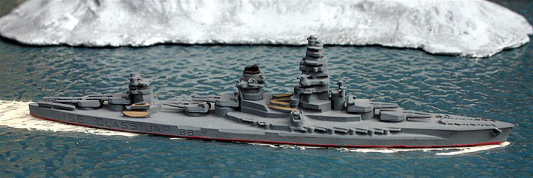 Secondhand Mini-ships 1/1200 Superior copy IJNS Hyuga Japanese battleship 1941