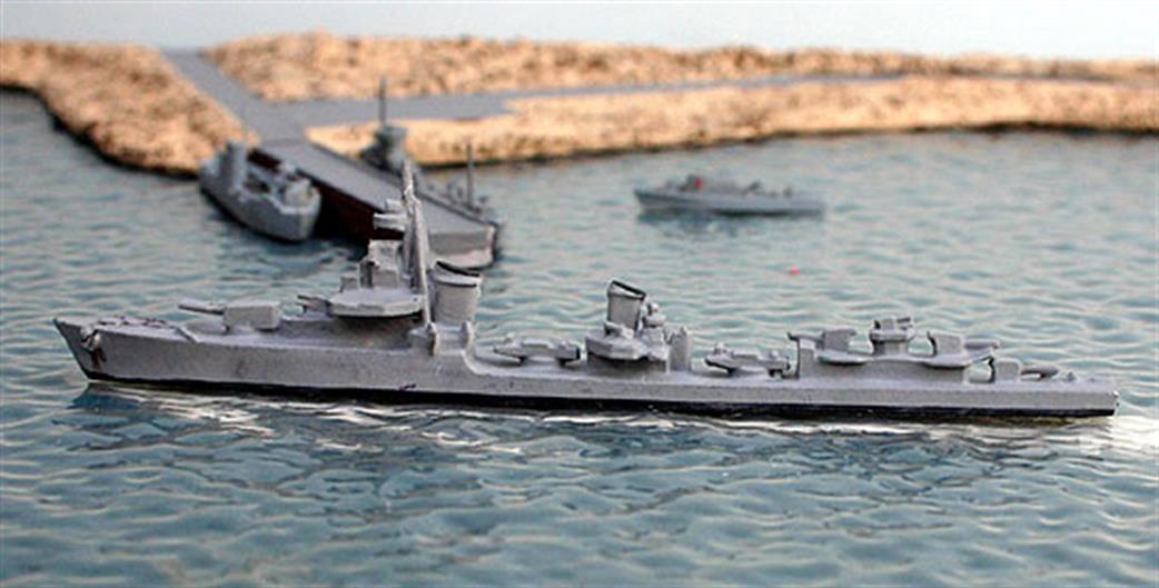 Secondhand Mini-ships 1/1250 Ensign M9 Narvik-class destroyer German 1941-45